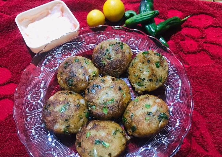 Tawa potato Crumbs kabab