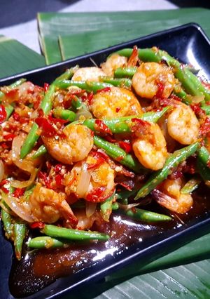 Foto resep Balado Udang Buncis