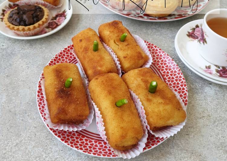 Langkah membuat Risoles Ragout mantap