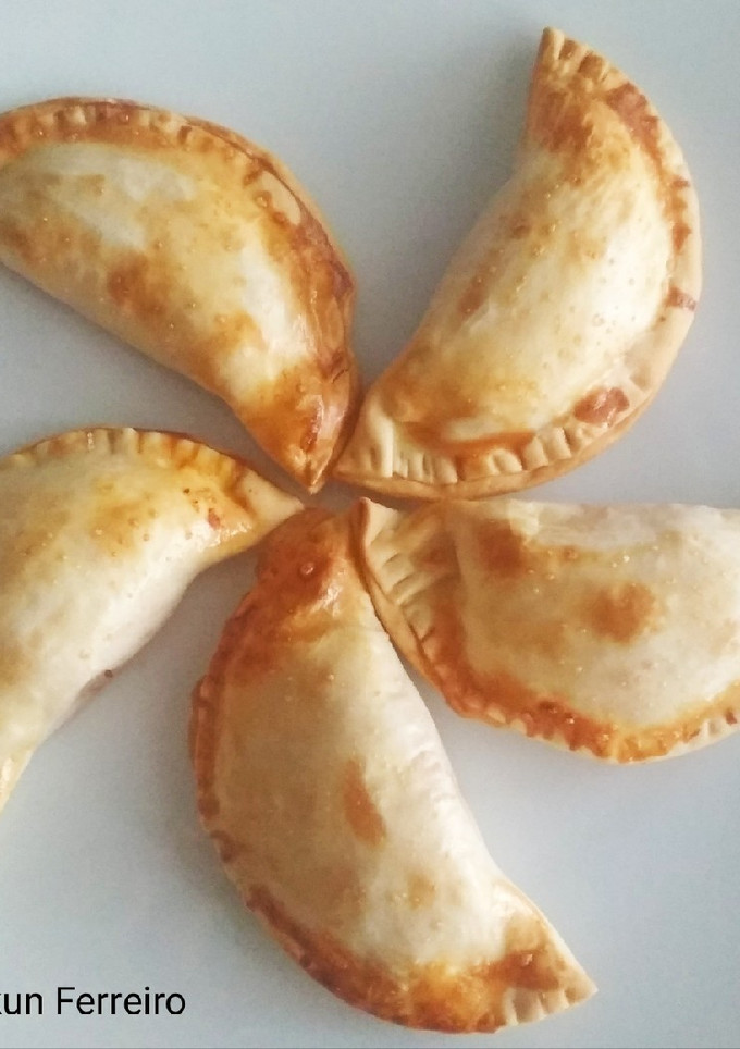 Una foto de Empanadilla-croqueta de jamón