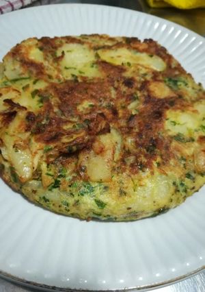 Una foto de Tortilla de papas