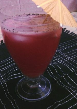 A picture of Watermelon lime chiller.