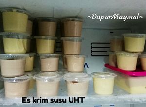 Foto resep Es krim susu UHT