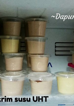 Foto resep Es krim susu UHT