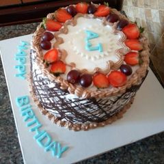 A picture of Strawberry cake.
