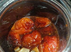 Foto principal de Cherrys confitados en airfryer