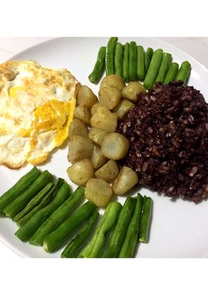 Foto resep Eat cleaning mix beras (merah coklat hitam) PCOS