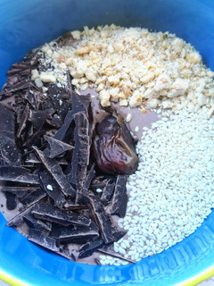 Foto di Smoothie bowl nocciole e cioccolato