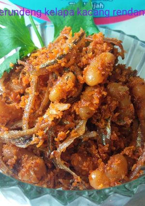 Foto resep Serundeng Kelapa Kacang Rendang