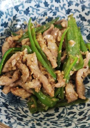 รูปของ หมูผัดพริก