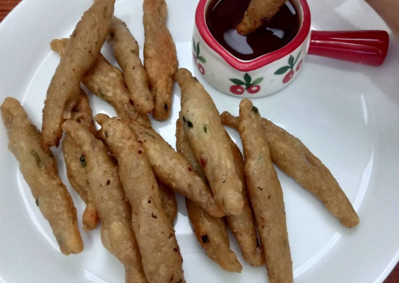 Otak otak tengiri goreng