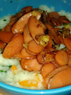 Foto resep Bubur sayur tumis sosis
