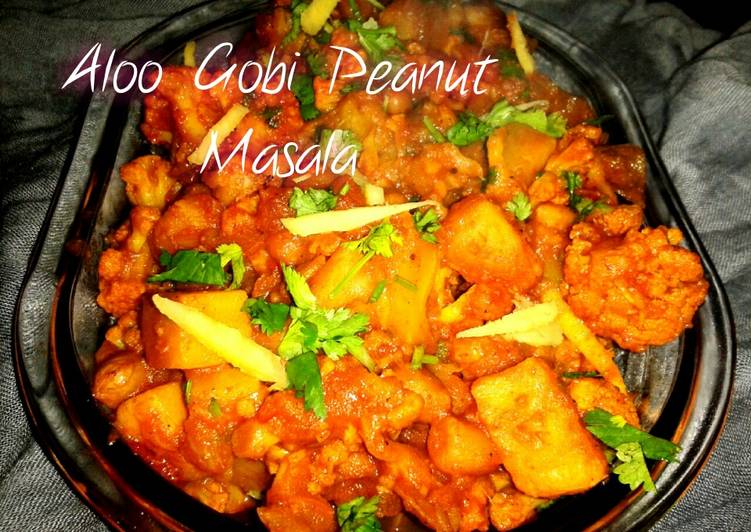 Recipe of Favorite Aloo Gobi Peanut Masala