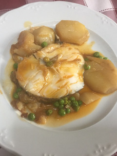Una foto de Merluza a la gallega