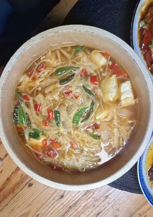 Foto resep Sup Tahu Enoki