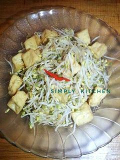 Foto resep Toge tahu tumis ebi
