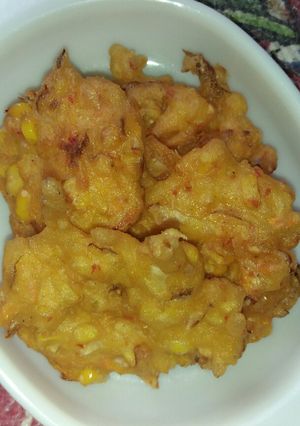 Foto resep Bakwan jagung pedas