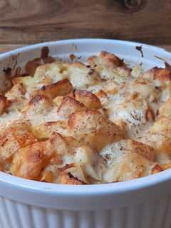 Foto de Gratinado de Bacalhau com Camarão