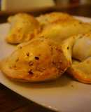 Empanadas de jamón, mozzarella, tomate y huevo!!
