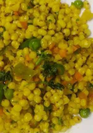 A picture of Jowar Upma.