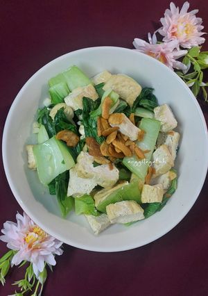 Foto resep Ca Pokcoy Tahu Putih