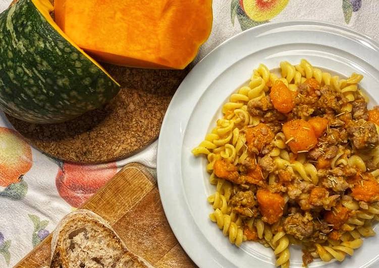 Easiest Way to Prepare Perfect Fusilli zucca e salsiccia