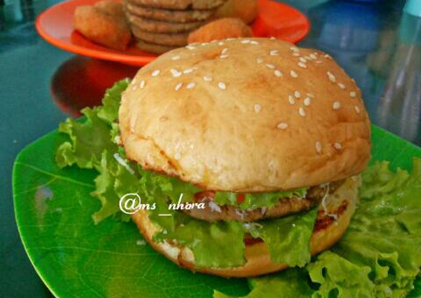 Homemade Beef Burger