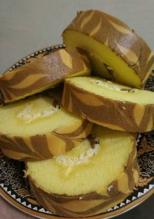 Foto resep Roll tart / bolu gulung 3 telur