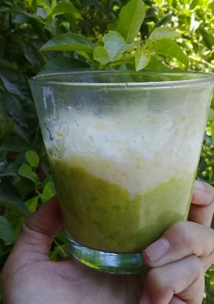 Foto resep Avocado Smoothies Toping Keju