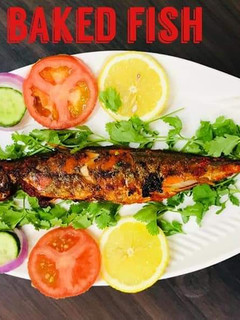 பேக்ஃடு பிஷ் (Baked fish Recipe in Tamil) செய்முறை முக்கிய புகைப்படம்