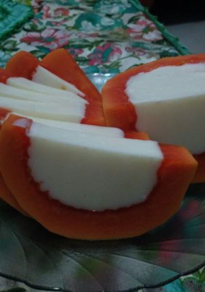 Foto resep Puding Pepaya #BikinRamadhanBerkesan