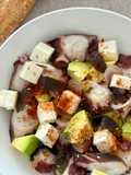 Salade de poulpe, avocat et feta
