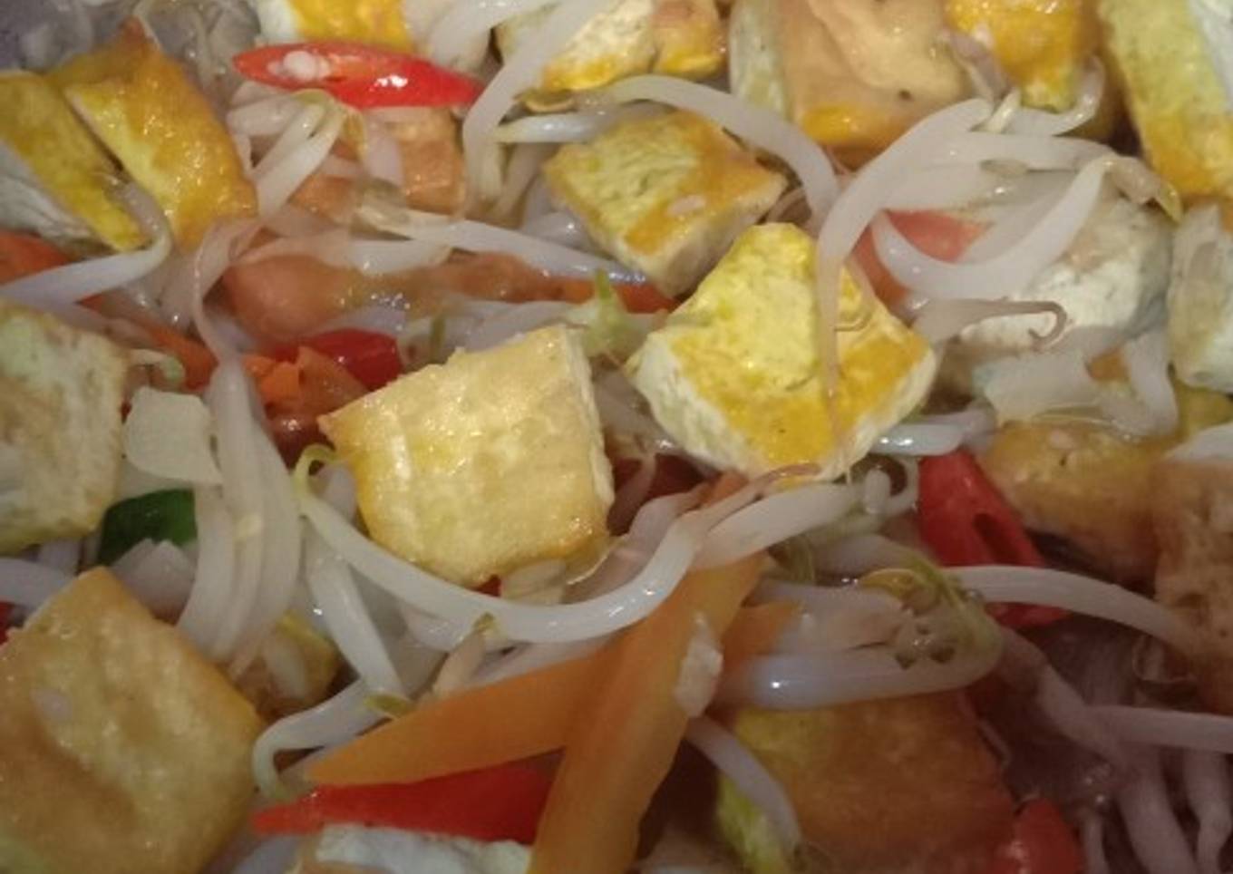 Tumis Toge Tahu Ala Ambu