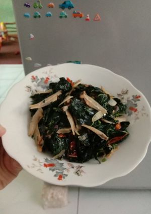 Foto resep Oseng daun pepaya jepang