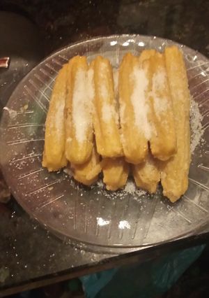 Una foto de Churros caseros