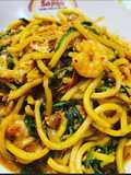 Mie kangkung terasi