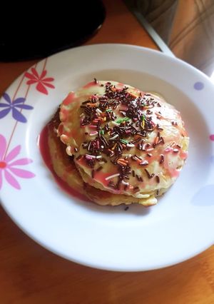Foto resep Pancake Dadar (no teflon ga masalah)