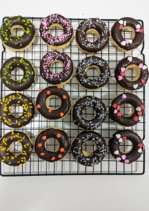Una foto de Mini Donas horneadas