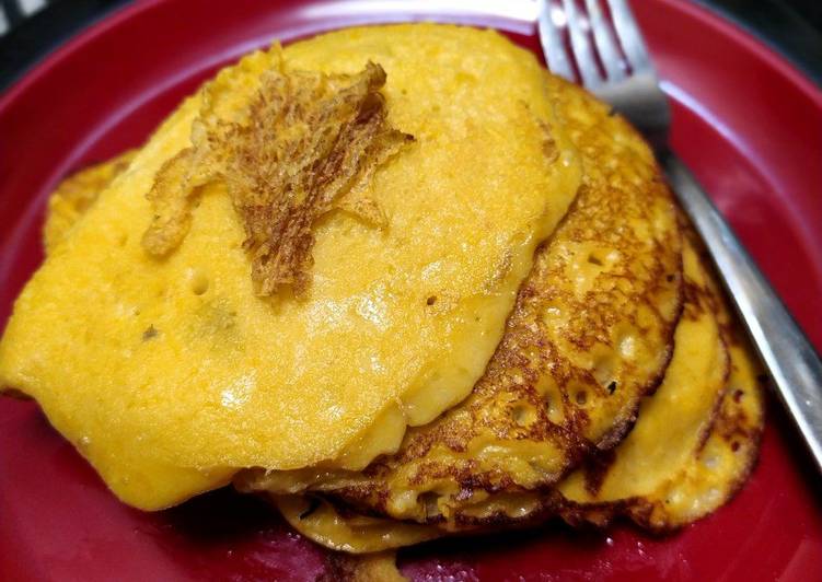 Langkah Mudah untuk Membuat Pumpkins Pancake (Pancake Labu), Bikin Ngiler