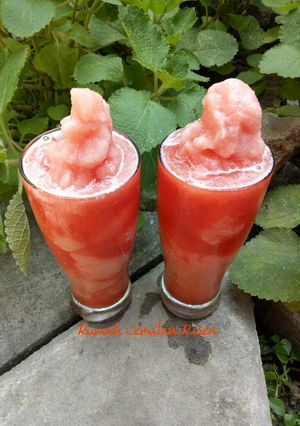 Foto resep Smothies Semangka dan Melon