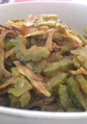 Foto resep Tumis pare teri medan
