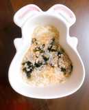 Bún tôm rong biển cho bé ăn dặm