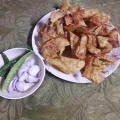 A picture of ફાફડા... પરંપરાગત દિપાવલી ફરસાણ..