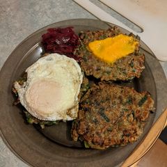 A picture of Leek fritters.