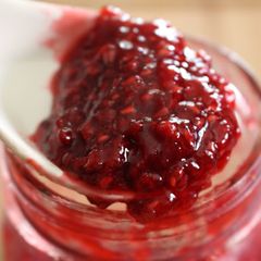 A picture of Small Batch No-Canning Raspberry Lemon Jam.