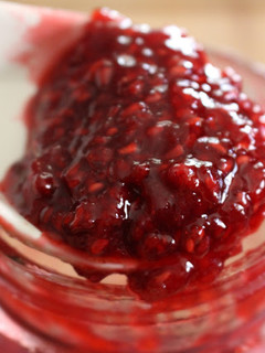 A picture of Small Batch No-Canning Raspberry Lemon Jam.
