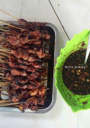 Foto resep Sate Kambing Sambal Kecap Jahe