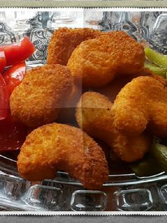 عکسی از دستور ناگت مرغ