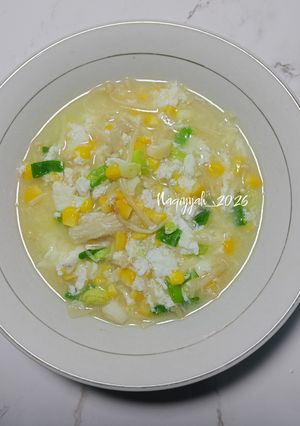 Foto resep Sup Telur Enoki