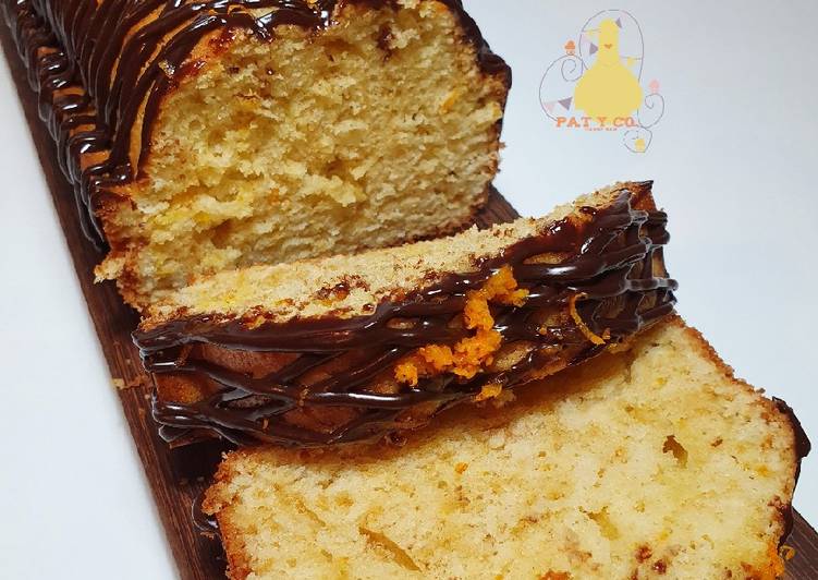 Bizcocho de Naranja y Chocolate